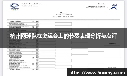 杭州网球队在奥运会上的节奏表现分析与点评